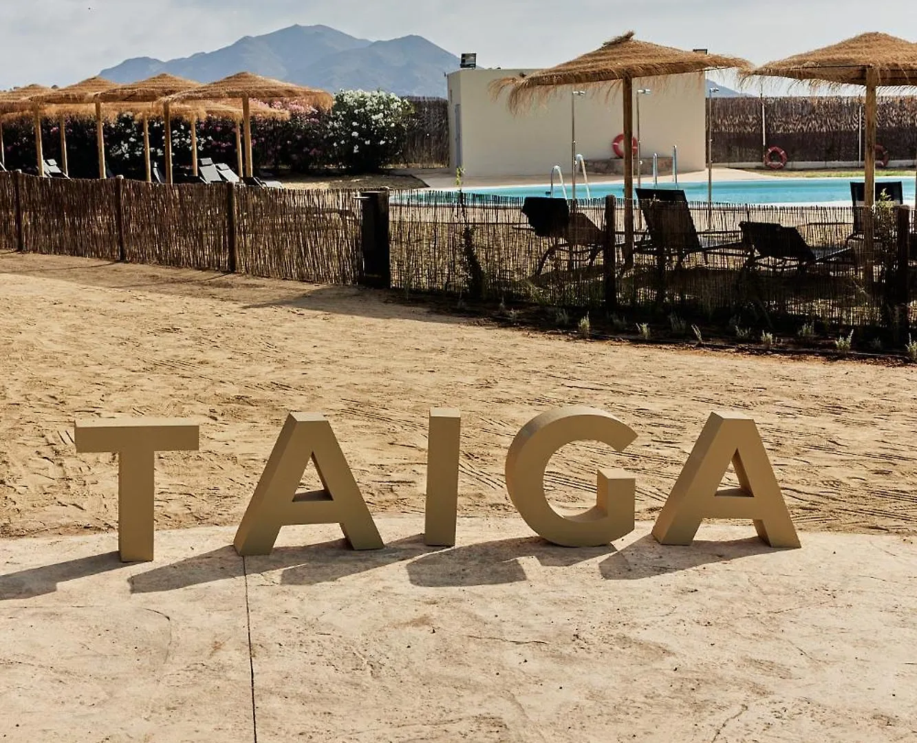Taiga Almeria Playa Palomares  Campingplatz Palomares (Almeria)